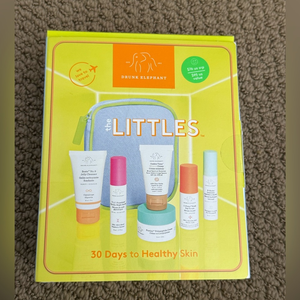 Drunk Elephant Skincare Kit littles